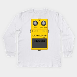 Boss OD-1 OverDrive Guitar Effect Pedal Kids Long Sleeve T-Shirt